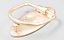 Warm Brass D Ring Door Knocker with Oval Backplate