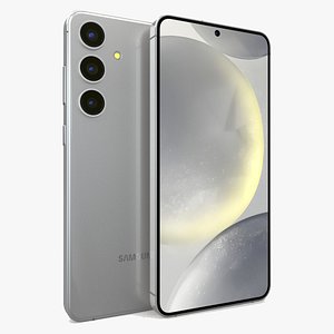 Samsung Galaxy S24 Plus Marbel Grey 3D model