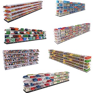 Supermarket Shelving Collection