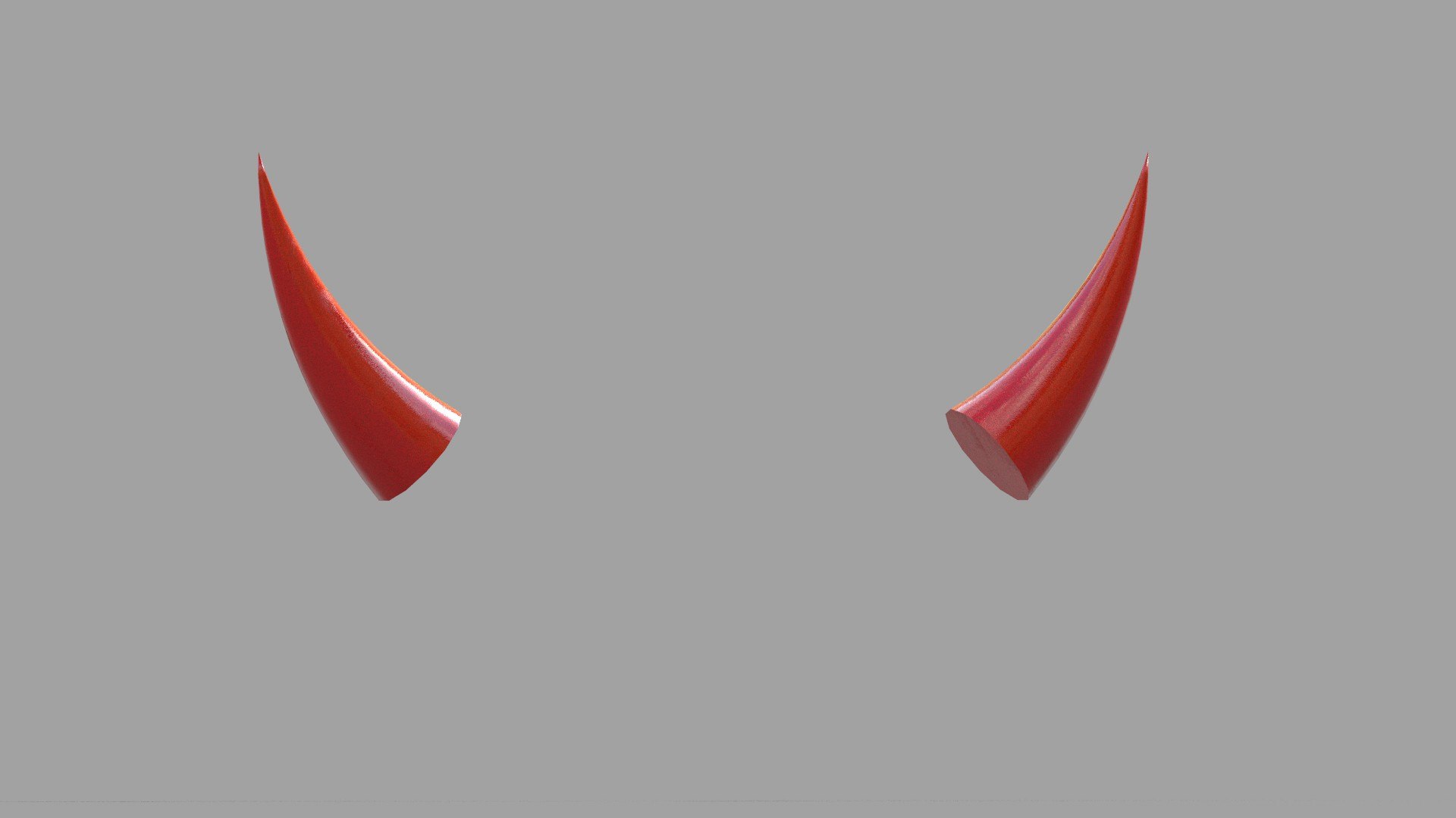 Devil Horns 3D Model - TurboSquid 2049641