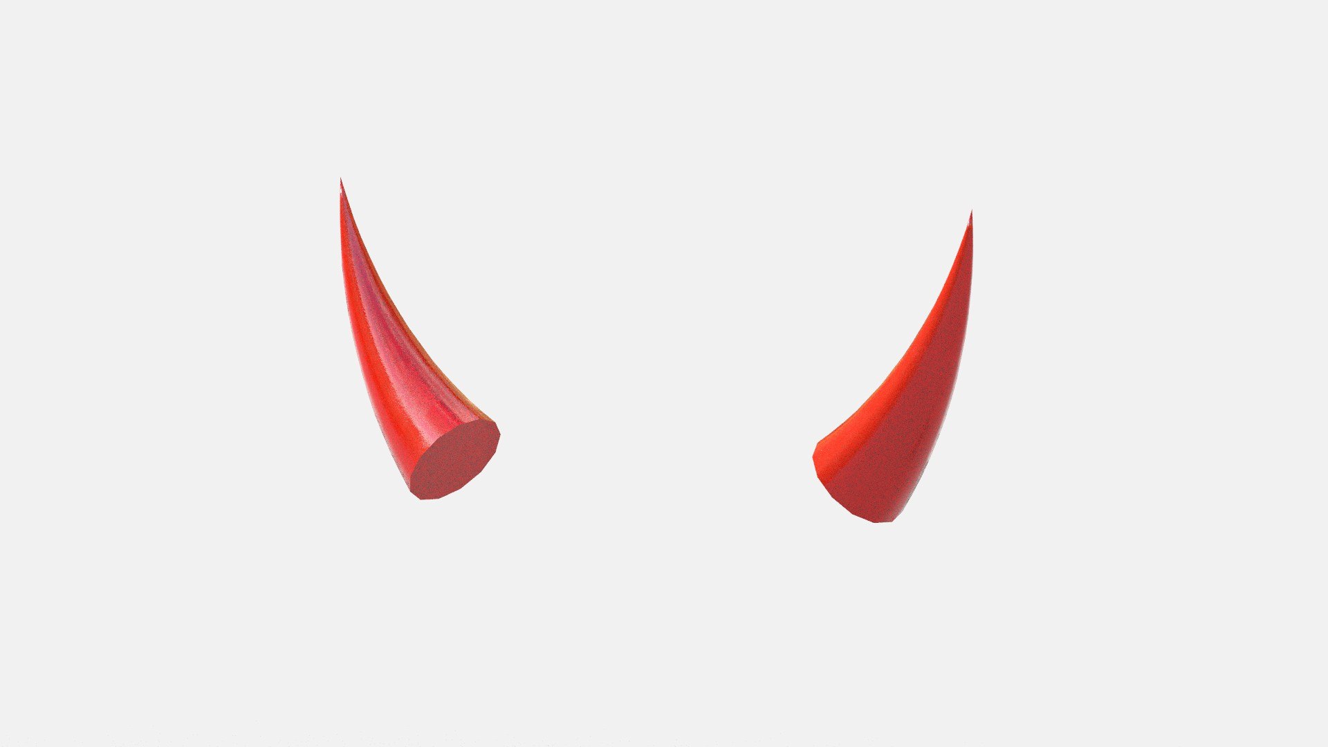 Devil Horns 3D Model - TurboSquid 2049641
