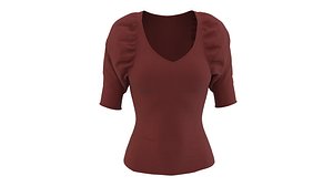 shirt puff 3D model