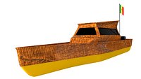 Senegal Wooden Boat