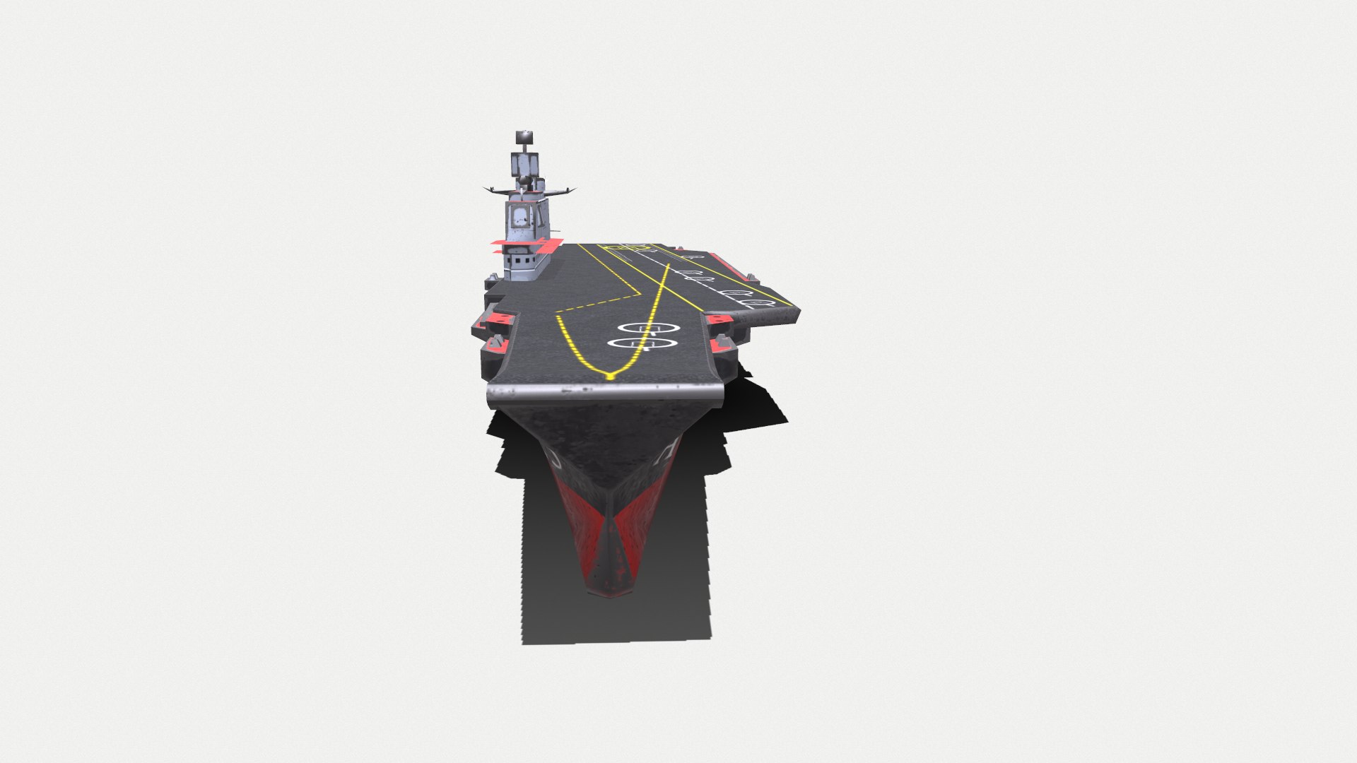 Aircraft Carrier Ship Pbr 3D Model - TurboSquid 1612605