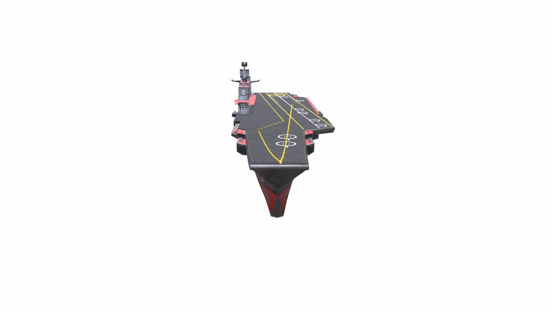 Aircraft Carrier Ship Pbr 3D Model - TurboSquid 1612605