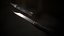 Military knife PBR Game ready low-poly