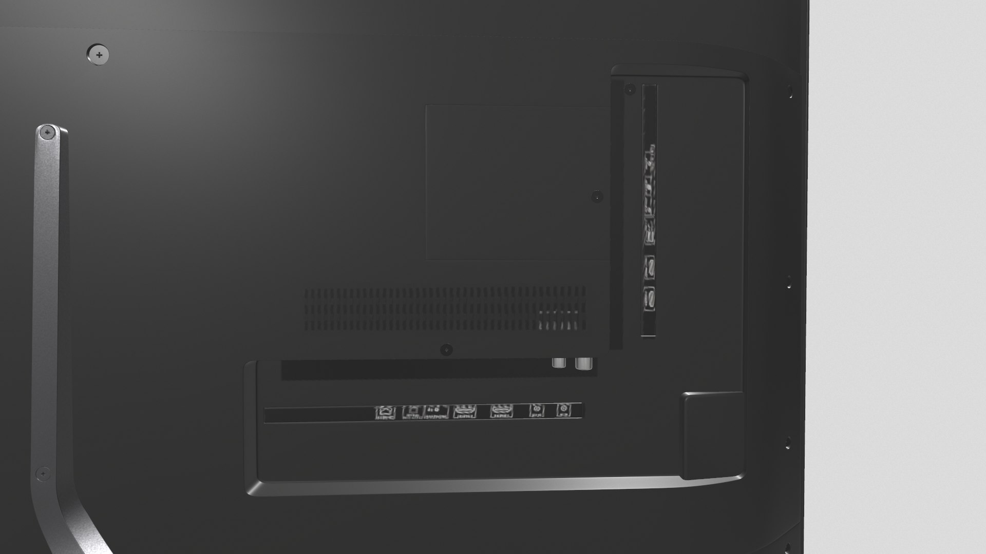 Sharp Led Television 3D Model - TurboSquid 2174772