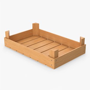 Wooden Crate 3D