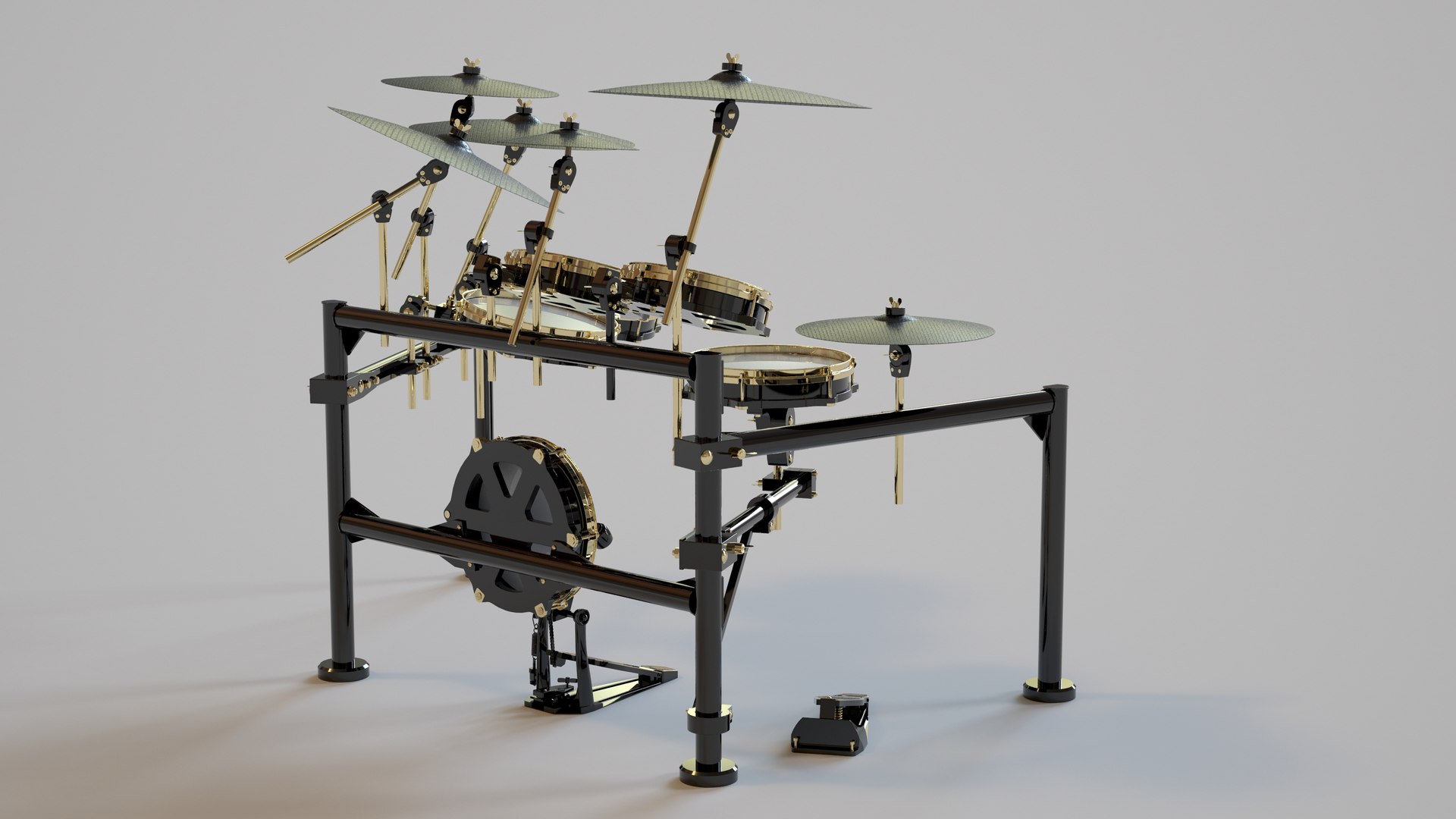 Electronic Drums Model - TurboSquid 2144925