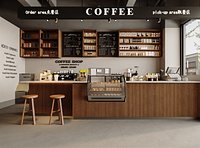 Coffeeshop Coffeehouse Cashier Barista Station Coffee shop