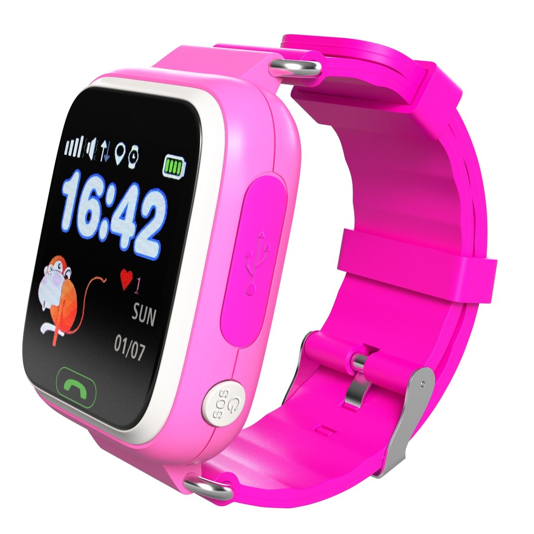 3D digital smart baby watch - TurboSquid 1178872