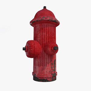 3d hydrant model