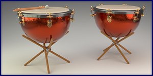great symphonic timpani obj