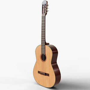 3D model Acoustic Guitar