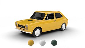 Fiat 127 1971 3d model model