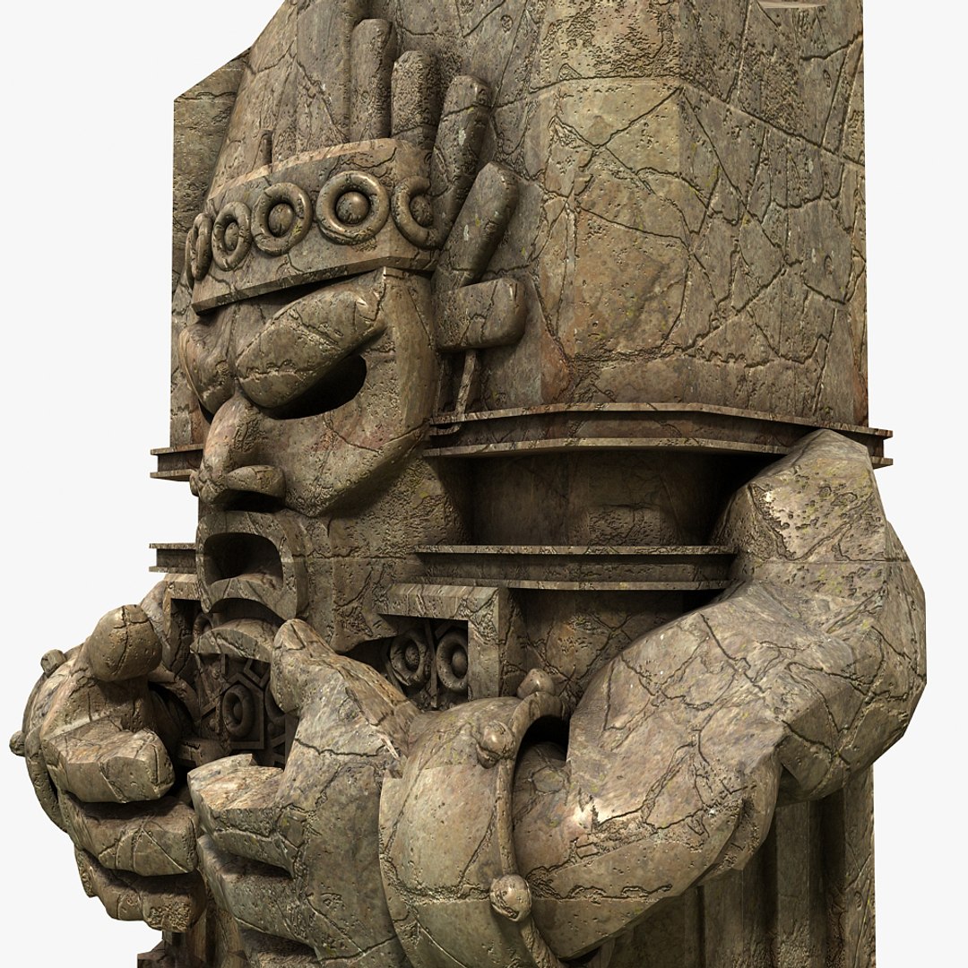 Aztec Stone 3d Max