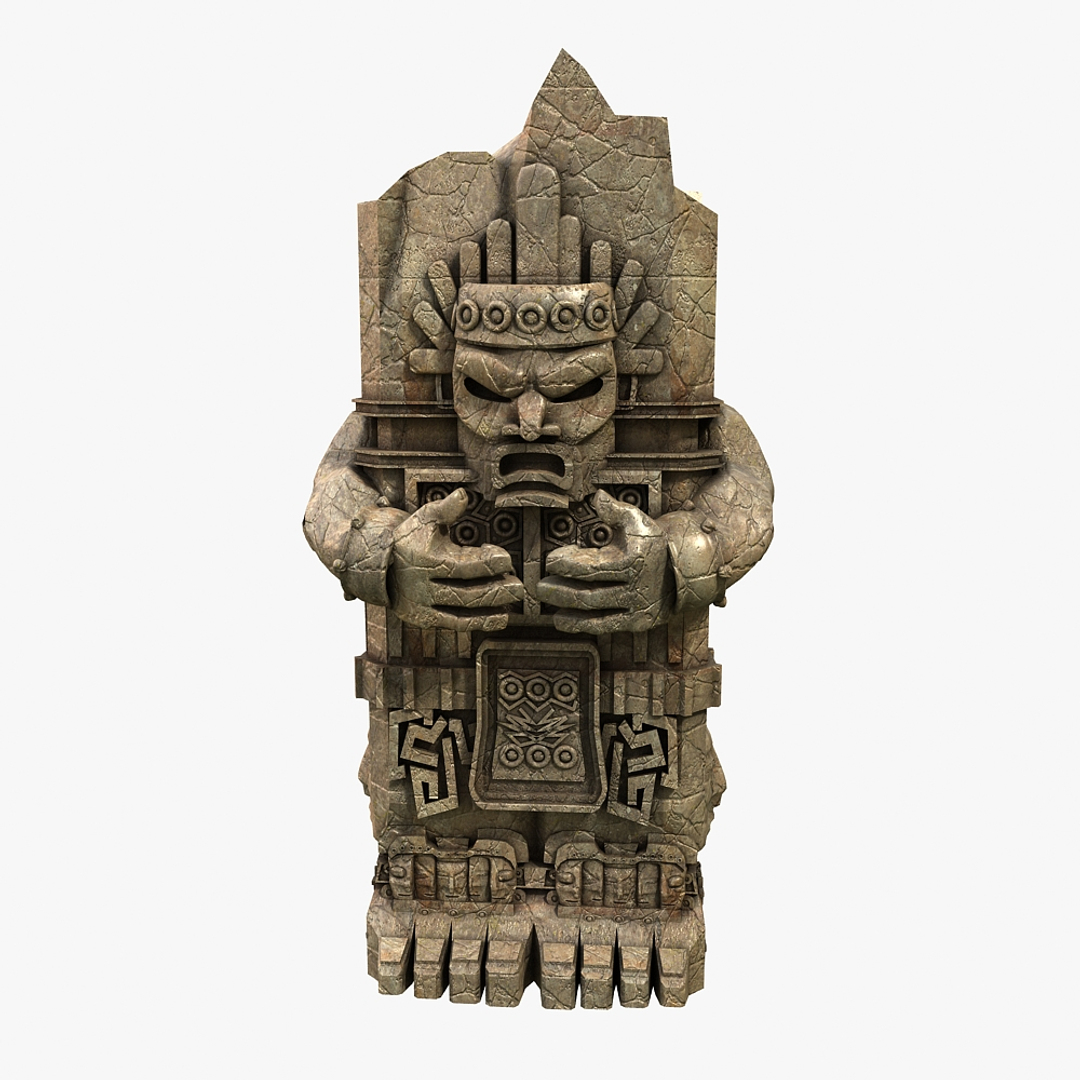 Aztec Stone 3d Max