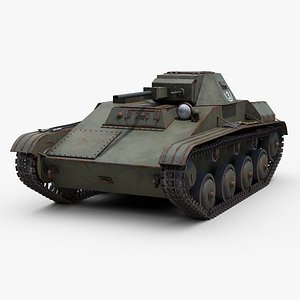 T 60 Light Tank 3D