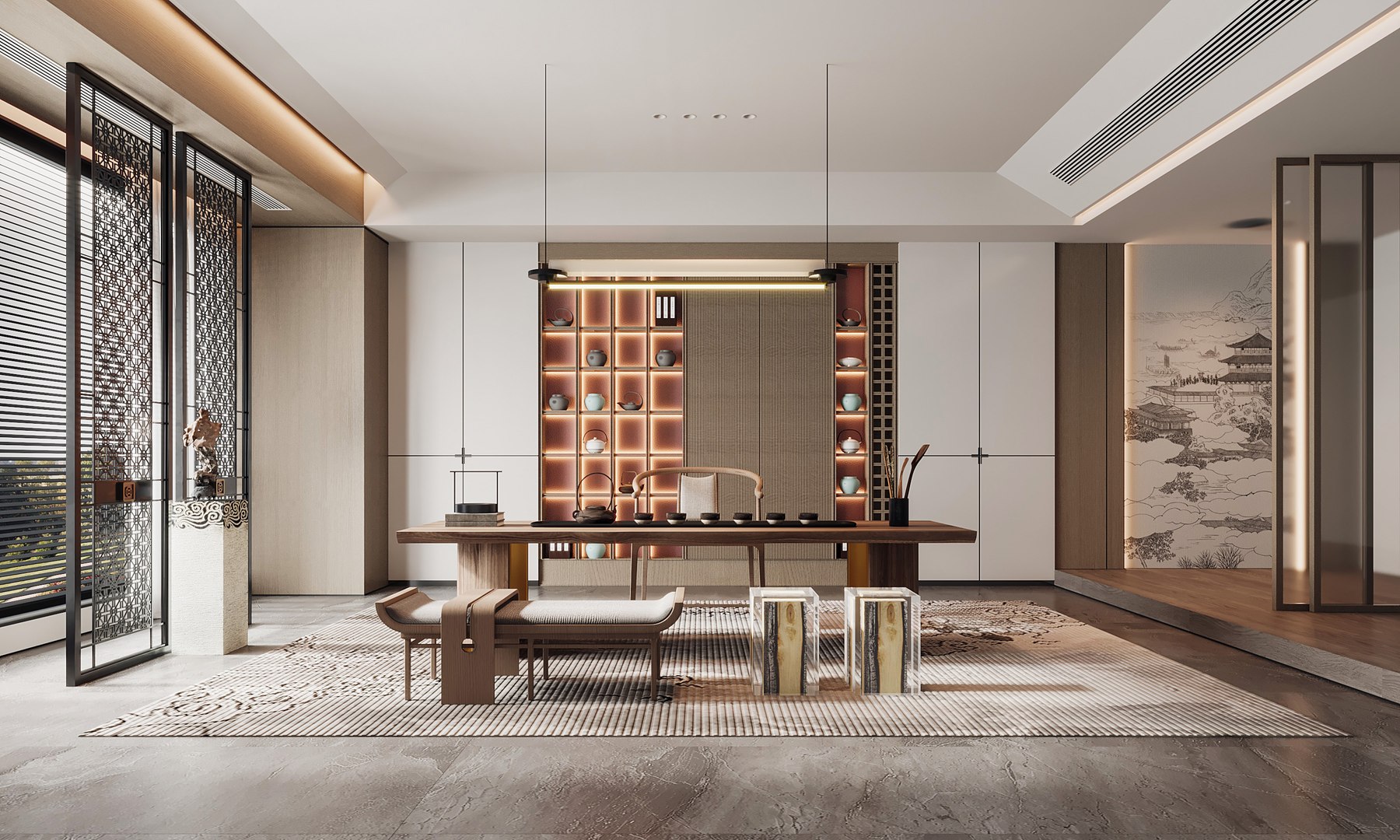 3D Modern Living Room Model - TurboSquid 2151751