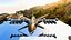 Futuristisches Sci-Fi-Jet-Fighter-3D-Modell, spielbereites Raumschiff