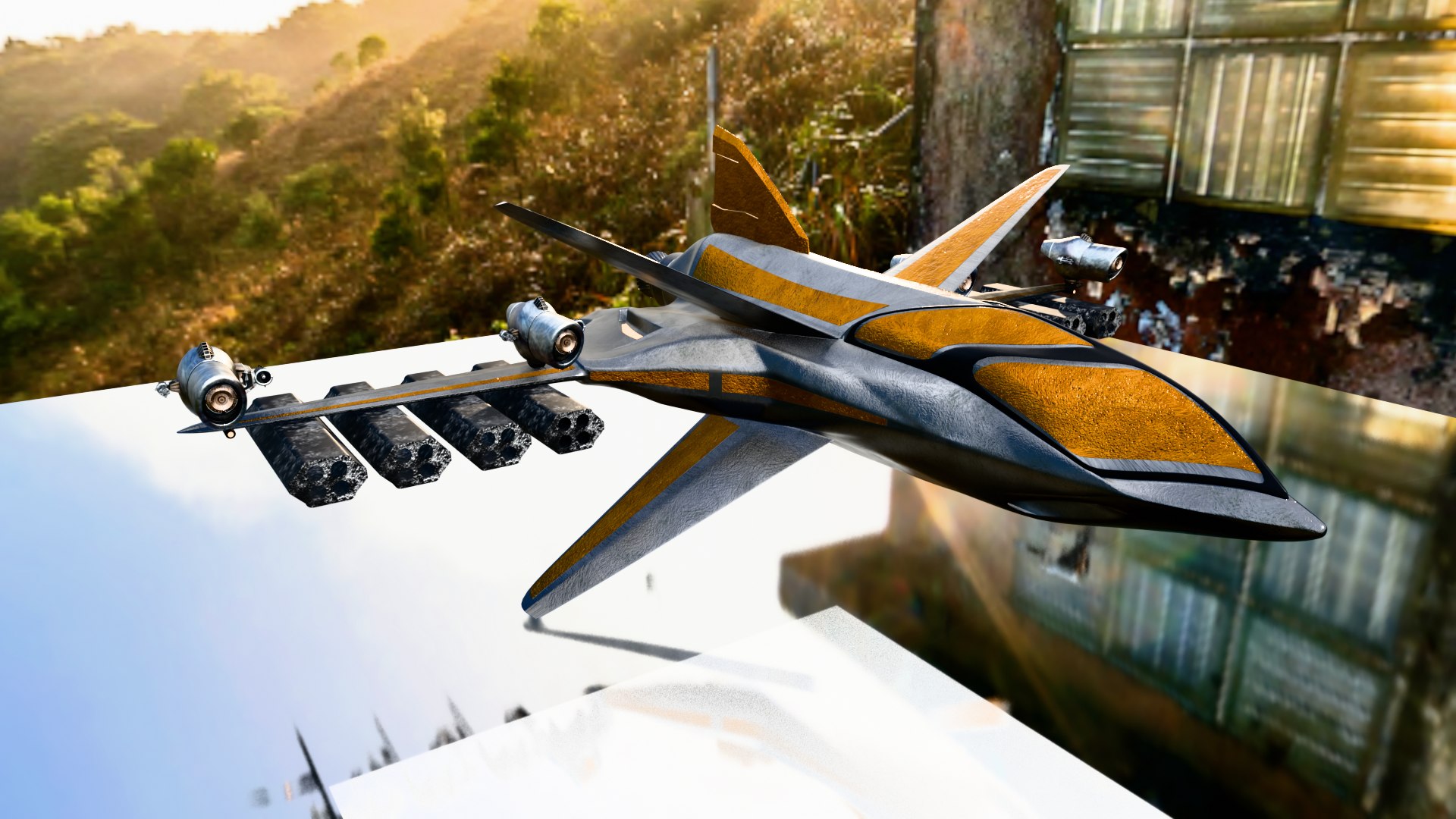 3D Futuristic Sci Fi Jet Fighter 3D Model Game Ready Spaceship model https://p.turbosquid.com/ts-thumb/nc/SgZoh3/kx/4/png/1747659765/1920x1080/fit_q87/70a43e04e101811848b8242a98d4f4f91c191010/4.jpg