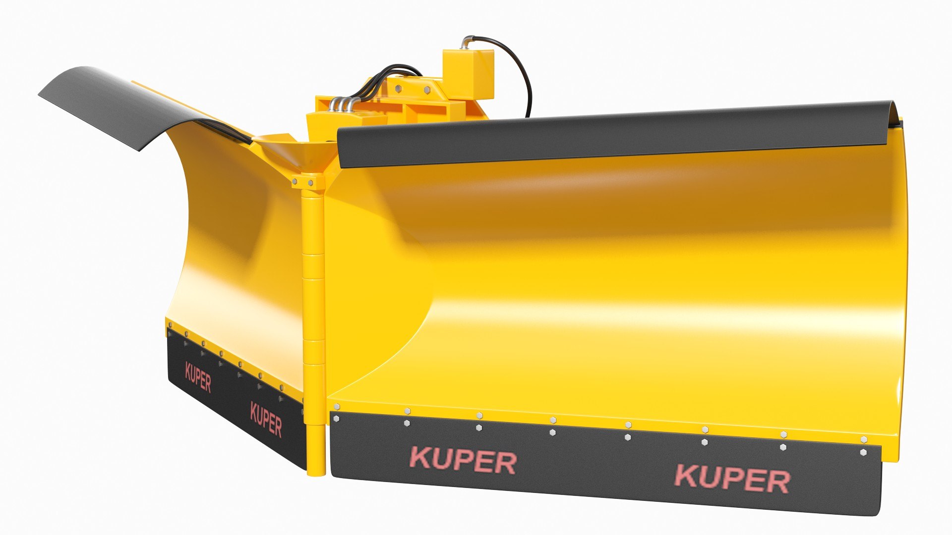 Kuper Snow Plough Blade 3D model preview