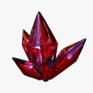 Red Crystal 3D