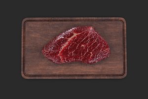 raw meat cutting board model