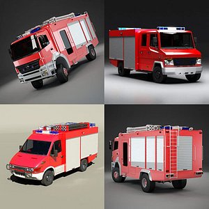 maya firetruck truck