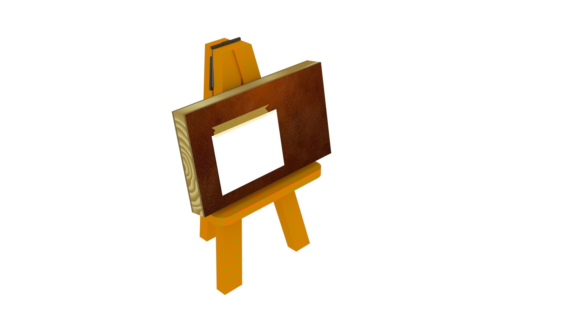 3D easel art TurboSquid 1640422