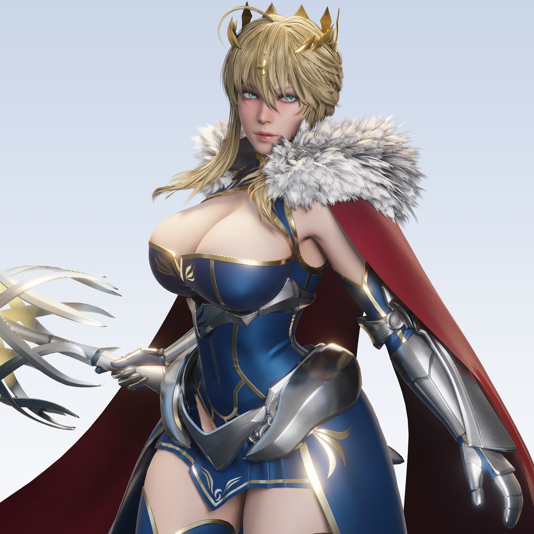 3D Artoria Pendragon Lancer - Game Ready model https://p.turbosquid.com/ts-thumb/nc/jG2mAQ/49/lance_pose_noskirt_02copy/jpg/1711287742/1920x1080/fit_q87/b3c3567c5db0f8614205dc9934d1d766f57a362f/lance_pose_noskirt_02copy.jpg