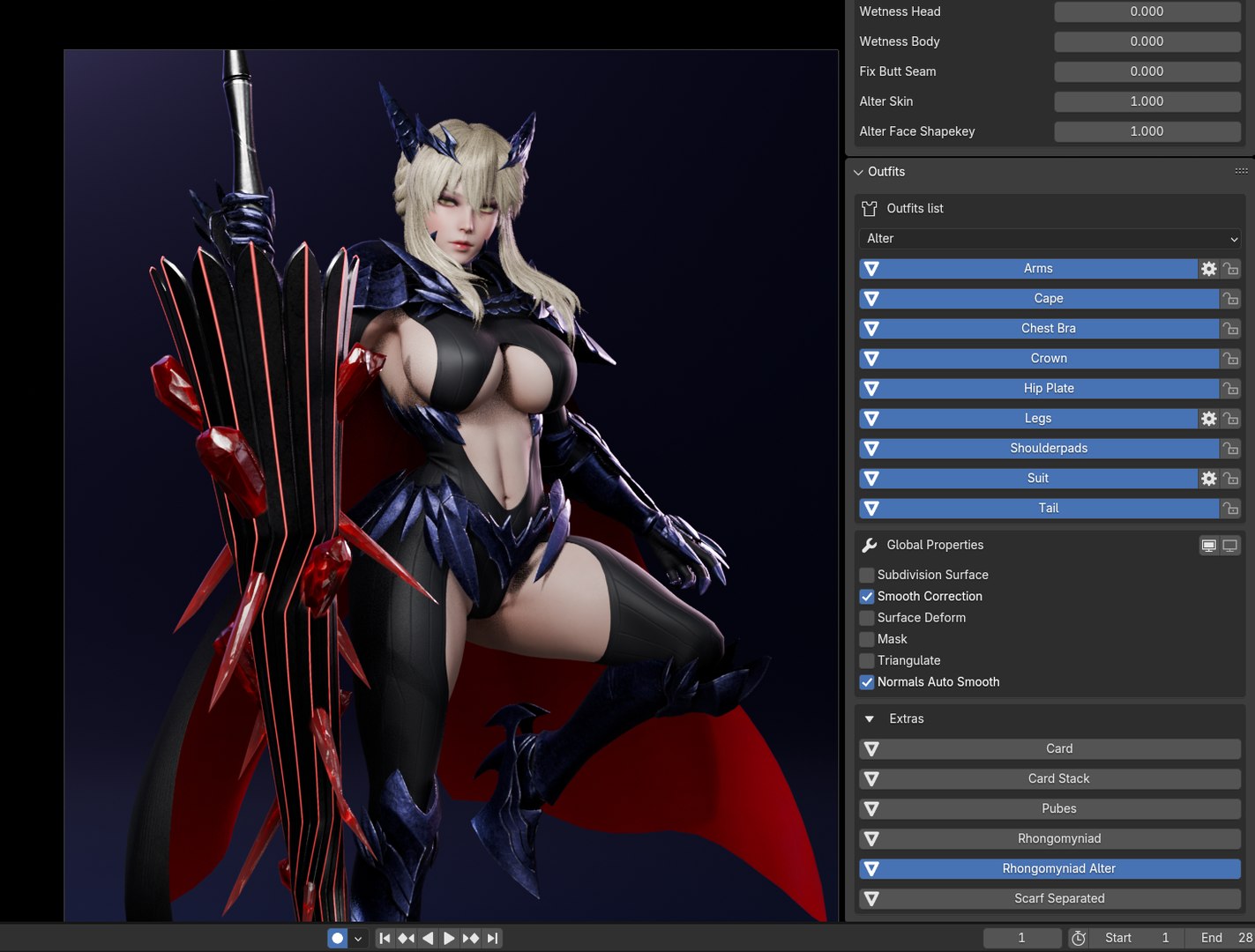 3D Artoria Pendragon Lancer - Game Ready model https://p.turbosquid.com/ts-thumb/nc/jG2mAQ/Xh/screenshot20250122195419/png/1738385045/1920x1080/fit_q87/ff1a7e0371f0eb9e9919336041cef97206587a60/screenshot20250122195419.jpg