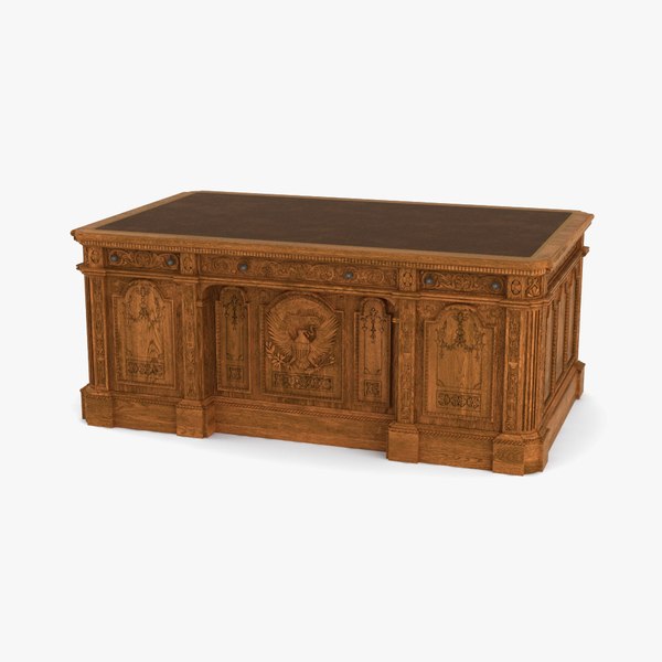 Resolute desk model TurboSquid 2019840