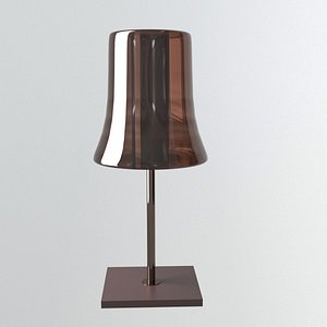 3D cloche table lamp leucos model