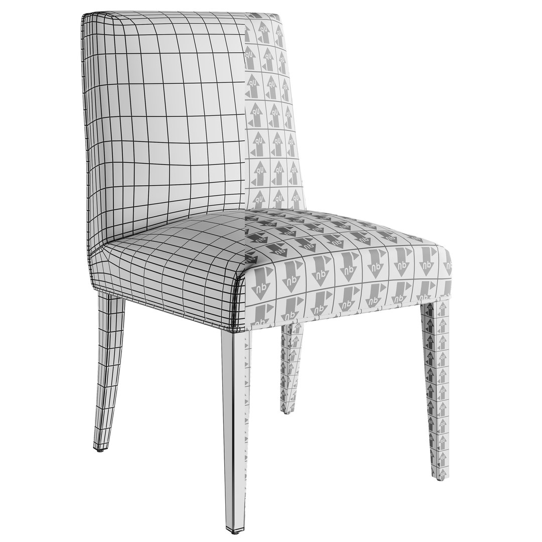 3D Crate and Barrel Miles Chair TurboSquid 1954418