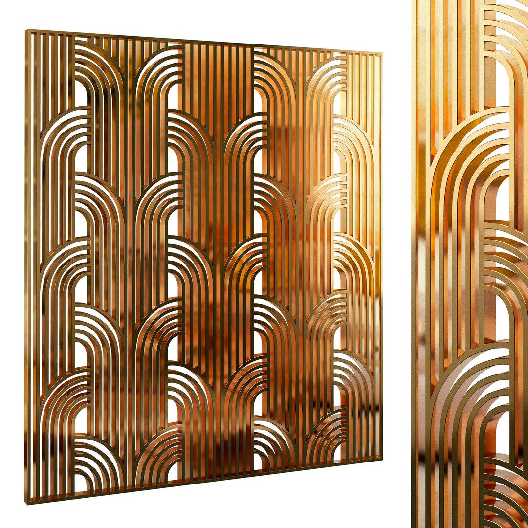 3D Decorative Partition Set 118 - TurboSquid 1939414