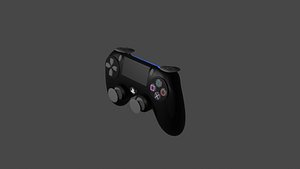 PS4 Controller Simple 3D model
