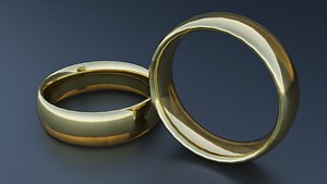 3D Golden Ring