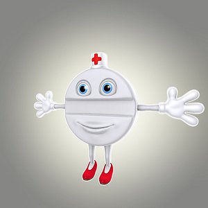 cartoon pill