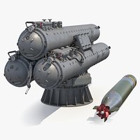 Submarine Torpedo Mark 46 and Launch System Mark 32