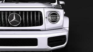 3D model mercedes amg g 63