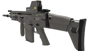 3ds fn scar assault rifle