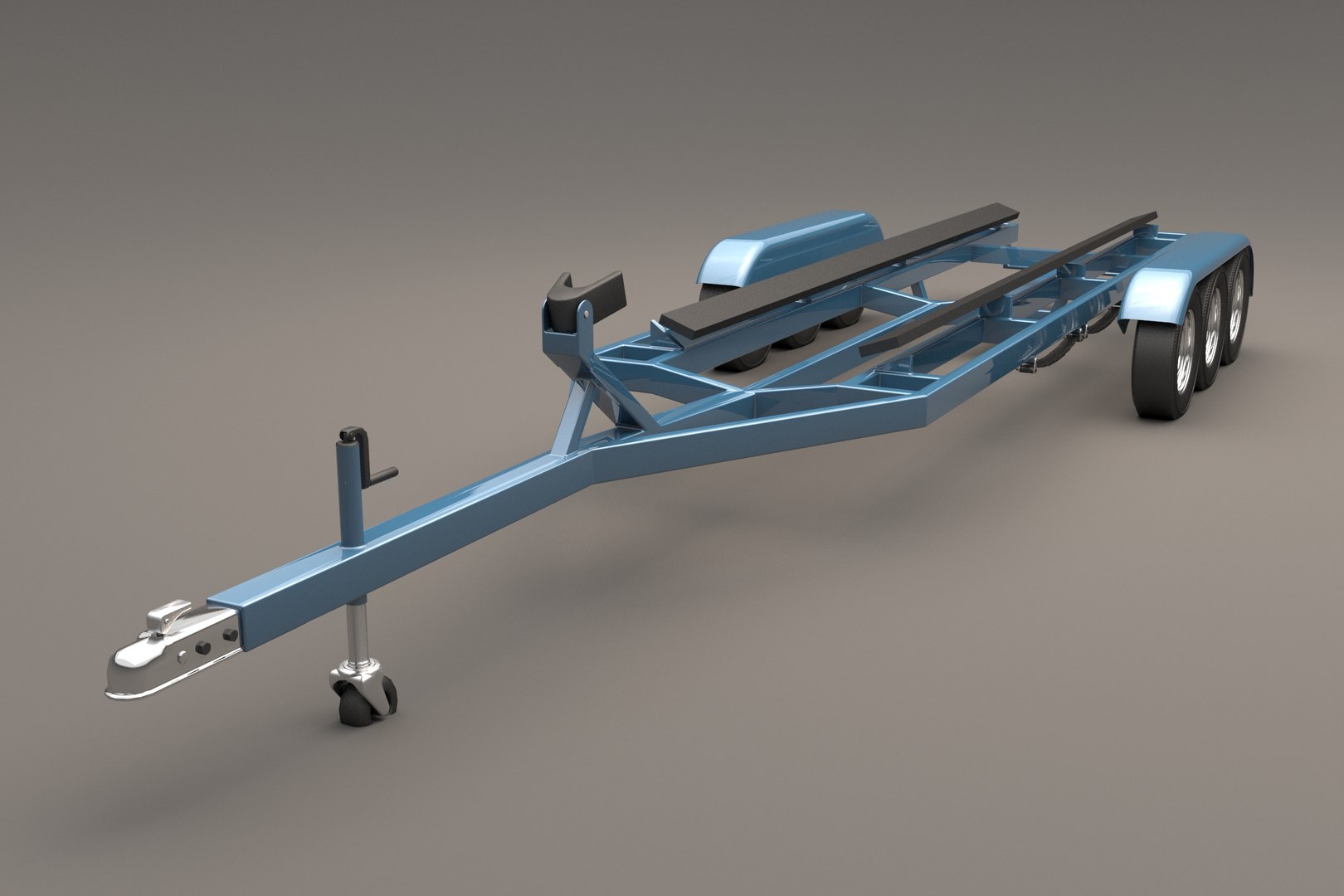 Boat Trailer Model TurboSquid 1666517