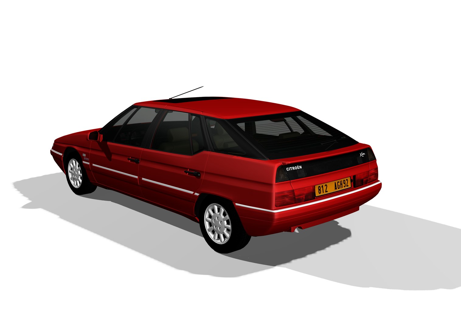 Citroen Xm 3D Model - TurboSquid 1239469