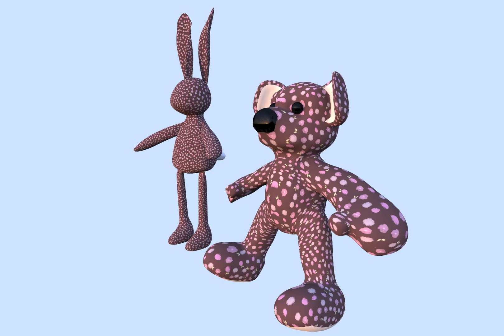 3d model toy rabbit teddy bear https://p.turbosquid.com/ts-thumb/nd/D0tXsN/G7jqS4BY/teddyandbunny_02/jpg/1420172339/1920x1080/fit_q87/3318f54c285c11dee7c327bc7172d5060ef1e3e6/teddyandbunny_02.jpg