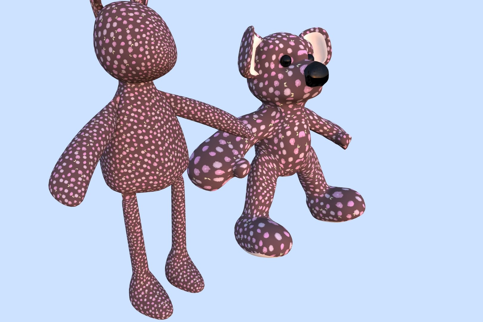 3d model toy rabbit teddy bear https://p.turbosquid.com/ts-thumb/nd/D0tXsN/SYTRGQ0J/teddyandbunny_03/jpg/1420172339/1920x1080/fit_q87/81544d77fa3020dbf32233b91058d5235e7b6c7d/teddyandbunny_03.jpg