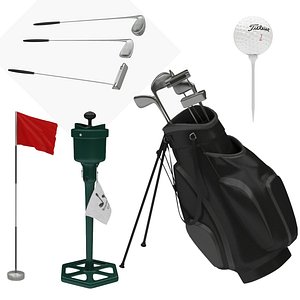 3D golf equipment