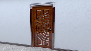 Door Design 74 3D model