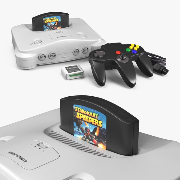 modèle 3D de Ensemble complet de consoles de jeux rétro - TurboSquid ...