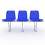 3D Stadium Seats 2 model